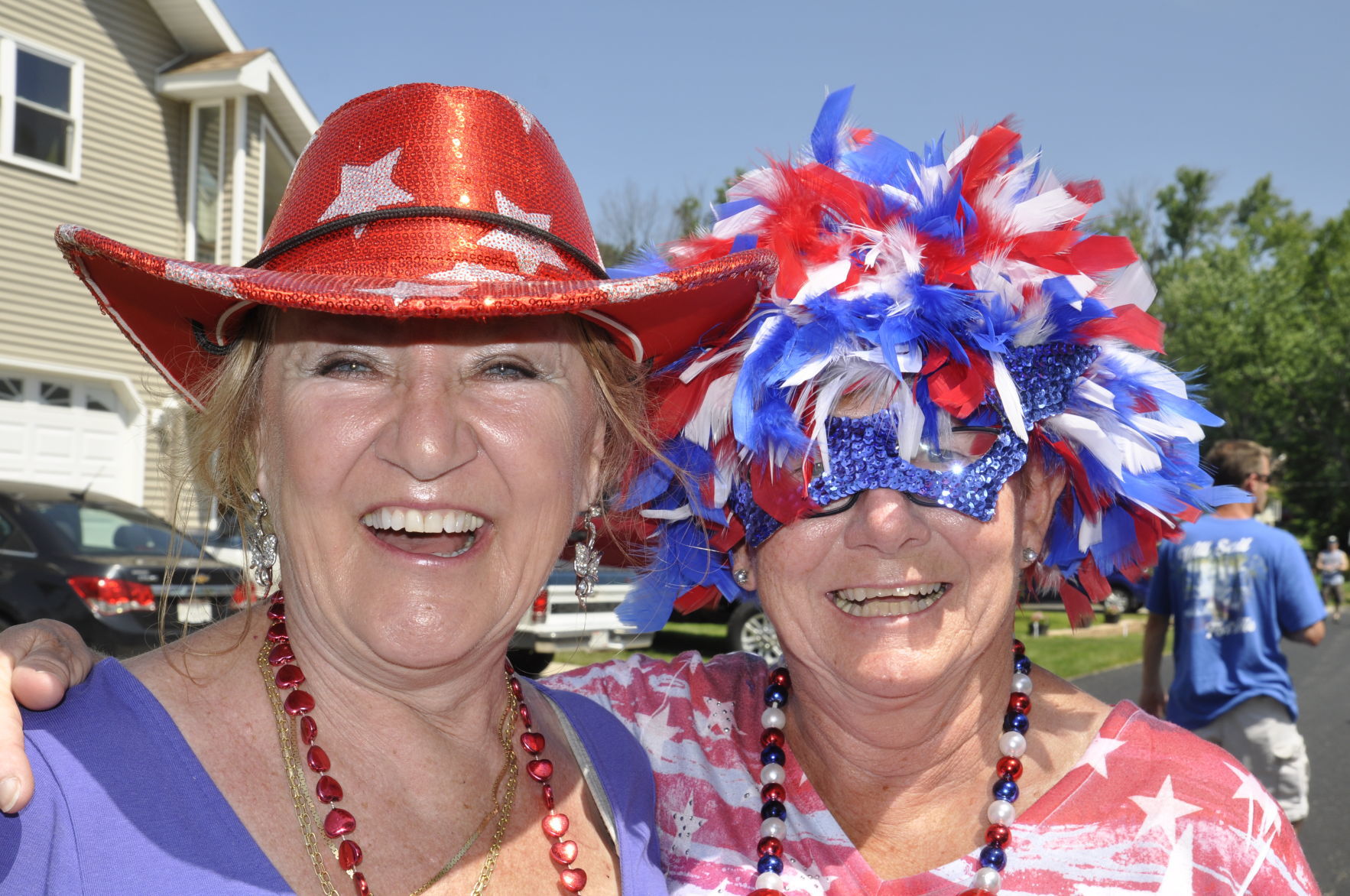 Cheerfully patriotic